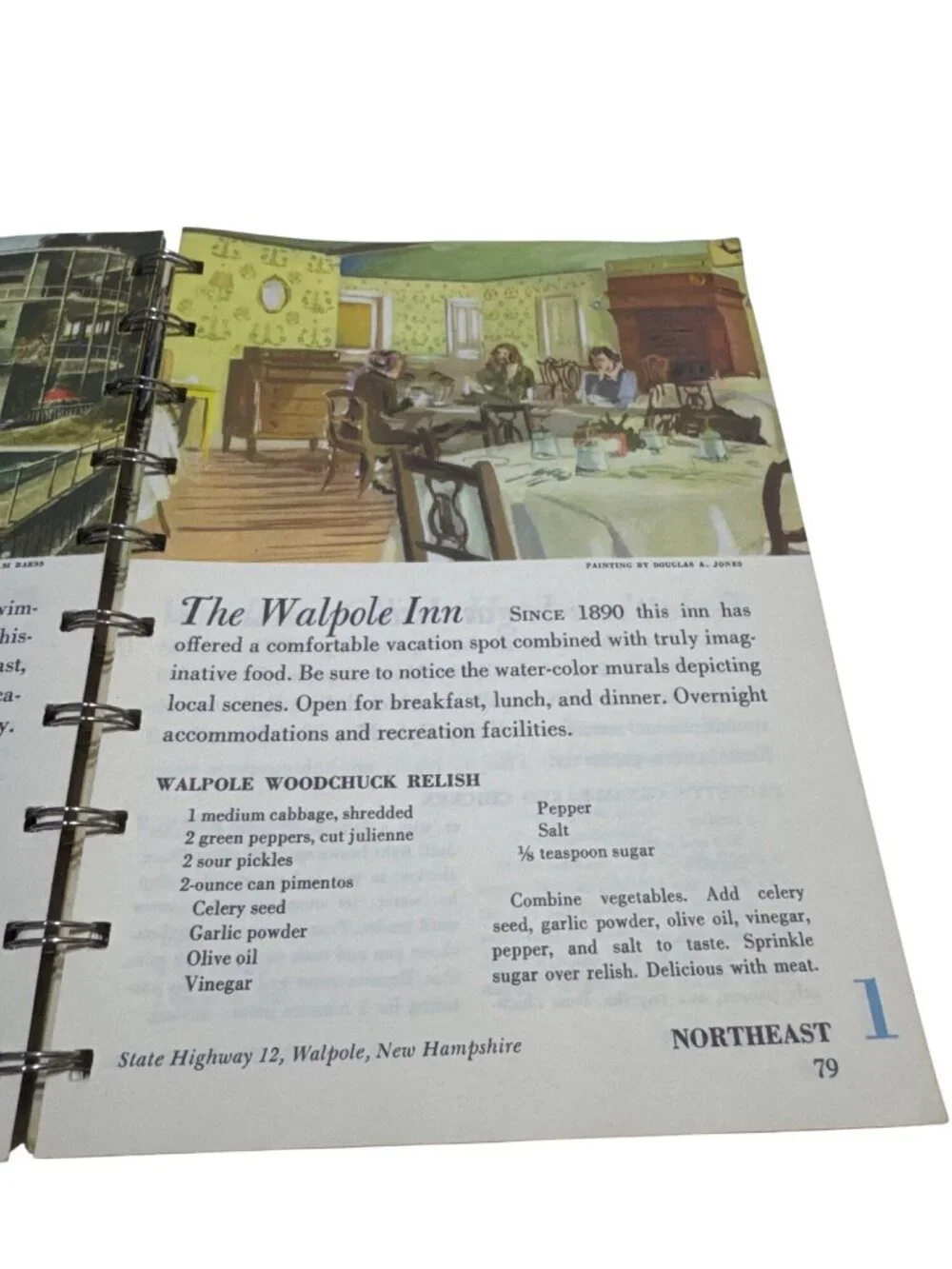 Ford Treasury Of Favorite Recipes From Famous Eating Places 1950 Spiral Bound Bo